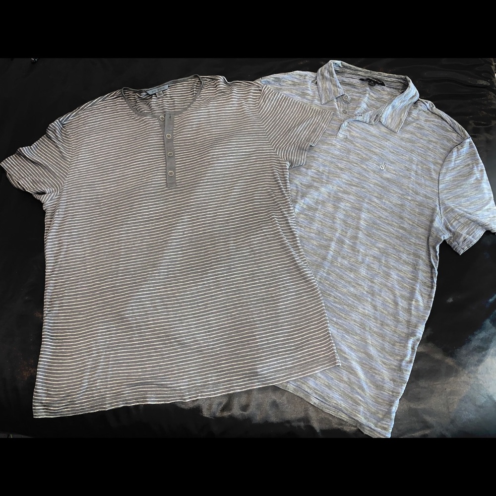 John Varvatos Henley and Polo sz. XL